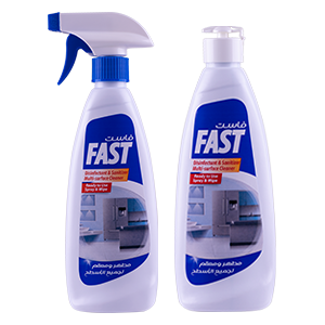   Fast Disinfectant & Sanitizer Multi-surface Cleaner Spray