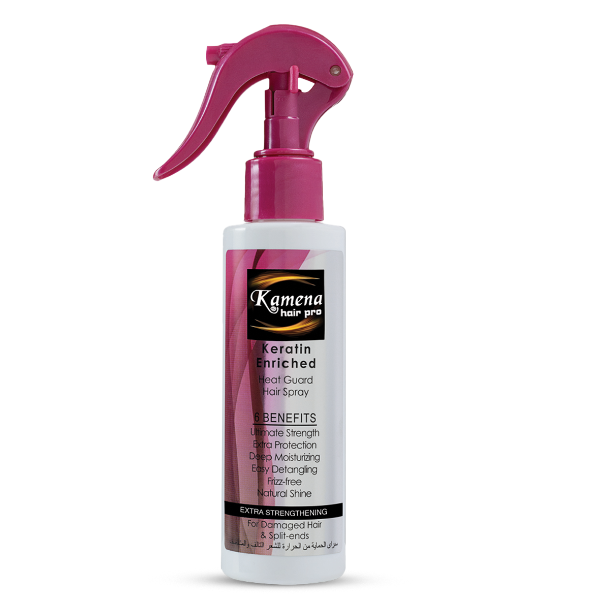   Kamena Hair Pro Keratin Enriched Heat Guard Hair Spray - 150 ml Bottle