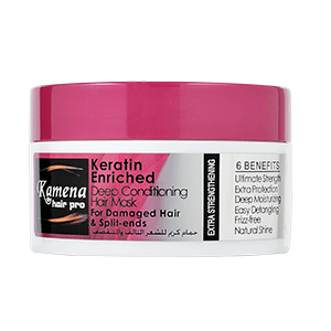   Kamena Hair Pro Keratin Enriched Deep Conditioning Hair Mask - 300 ml Jar