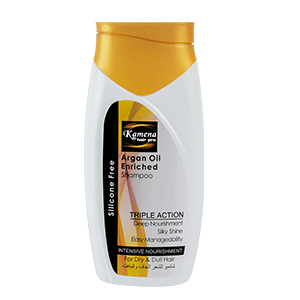   Kamena Hair Pro Argan Oil Enriched Shampoo - 250 ml Bottle