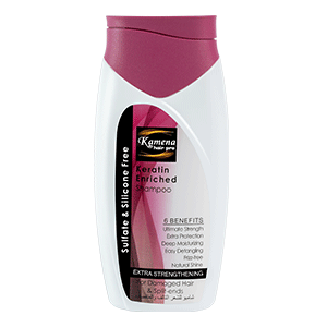   Kamena Hair Pro Keratin Enriched Shampoo - 250 ml Bottle