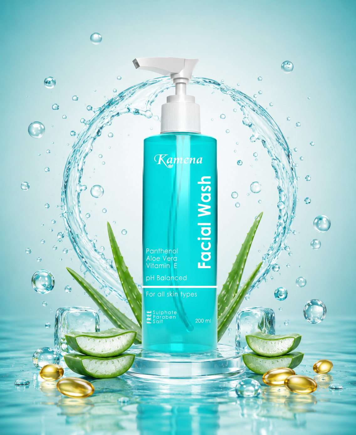   Kamena Facial Wash