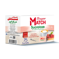  sugar match sucralose 75 sachets