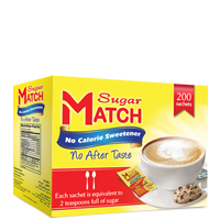   Sugar Match 200 Sachets