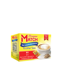   Sugar Match 50 Sachets